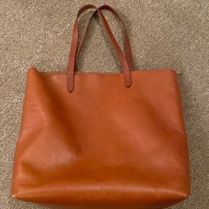 Madewell Leather Tote Bag